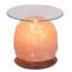 Солна Лампа от хималайска сол 2-3 кг. с дървена основа