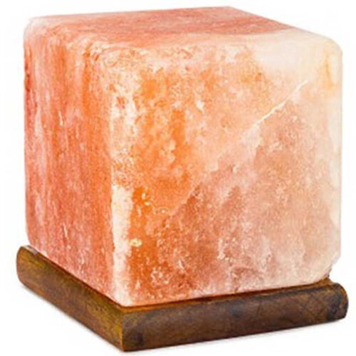 Лампа-куб от хималайска сол, 2 кг.