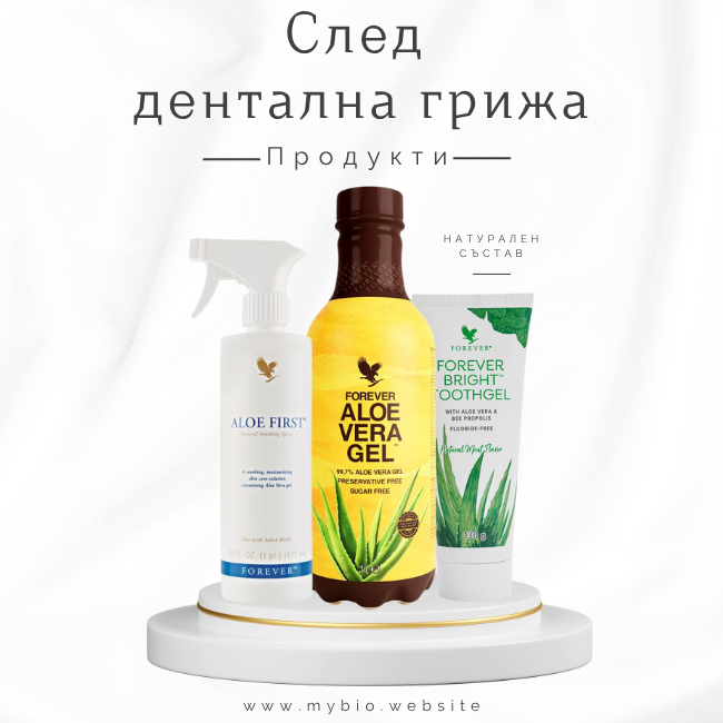 След дентална грижа – сет от продукти на Forever Living