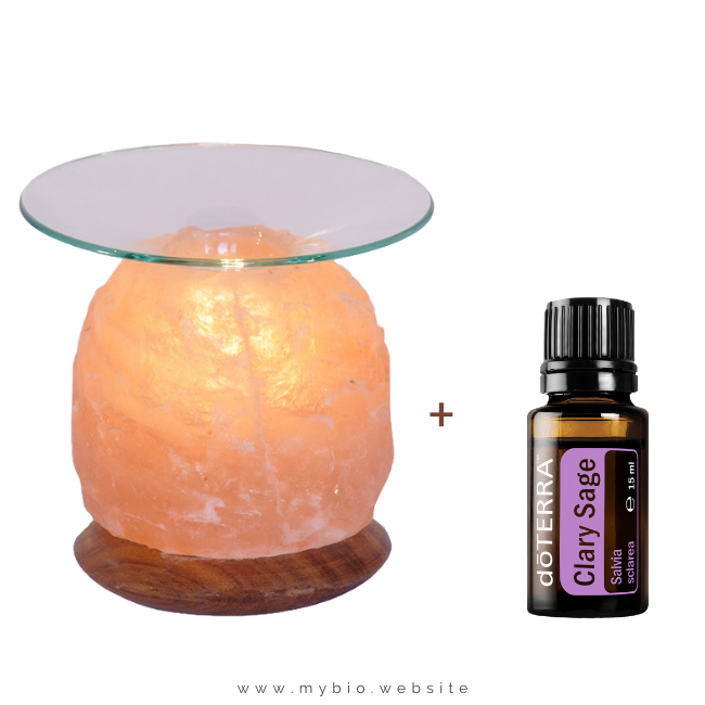 Арома лампа от хималайска сол + етерично масло doTERRA (по избор) - Image 5